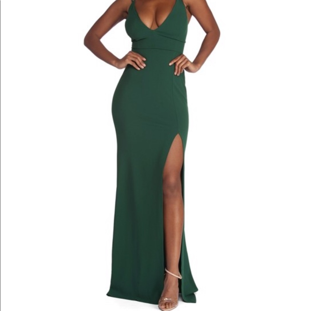Windsor Emerald Long Gown